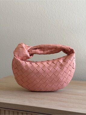 Bottega Veneta Mini Jodie in peachy pink